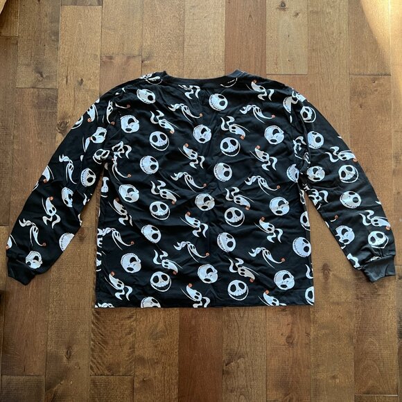 Disney Tim Burton's The Nightmare Before Christmas Men's Black Shirt, Size 2X - Picture 8 of 8